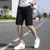 Мужские шорты Летние полосатые капри Брюки-карго Японские универсальные простые модные тенденции Персонализированные рабочие повседневные хлопковые короткие спортивные шорты
