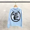 2023 Designer Fashion Trend Men's Sweater Lazy Wind Solid Color Loose Wool Rund Neck Sweater Men's Thick American Retro Sweater PRA1