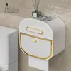 Porta asciugamani di carta porta rotoli, impermeabile e super portante, multifunzione, cassettiera da bagno, accessori per toilette 240102