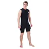 Women's Swimwear Diving Suit Warm Vest 3mm Full Velvet Lining Wetsuit Sleeveless Men's And Neoprene