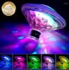 Pooltillbehör Floating Underwater Light RGB Submersible LED Disco Party Glow Show Tub Spa Lamp Baby Bath Swimming Lights6200206