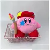 Fyllda plyschdjur grossistprodukter målare kirby p leksaker barn spel lekkamrater semester gåvor rum ornament dropp leverans dh74o