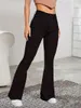 Jeans Femme Femmes Flare Stretch Moustache Mode Skinny Bell Bottom Taille Haute Gris Denim Pantalon Lady Classic Y2K Punk Long Pantalon