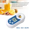 Rifrattometro digitale Brix Meter Saccarimetro Densimetro per frutta Vino Birra Tester di concentrazione di zucchero e alcol 240102