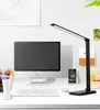 Lampes de table LED lampe tactile sans fil USB rechargeable réglable bureau de lecture pliable 180 rotation pliable protection des yeux bureau