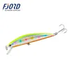 FJORD Ramdom 5 Stück 125 mm 40 g Minnow Laser Hard Profi SwimBait Kunstköder ausgestattet mit scharfem Haken sinkender Angelköder 240102