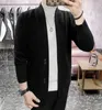 남자 재킷 스프링 옷 가게 주인 바람 니트 카디건 유럽 스테이션 고급 재킷 라이트 럭셔리