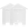 Doorbells 2pcs Doorbell Waterproof Covers Plastic Door Bell Protectors