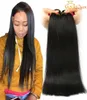 gagaqueen Brazilian Straight Hair 3 Bundles 100 Brazilian virgin human hair Weave Bundles Dyeable 100gpc2322402