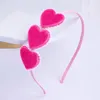 Hair Accessories Exquisite Love Heart Hairband Simulated Pearl Girls Hoop Daily Binding Head Lovely Women