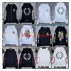 2024 Designer hart Hoodie Chromes Heren Hoody Kleding Dames Hart Hoodies Capuchon Ch Cross Flower Arm Front Gedrukt Hoefijzerzak ULST