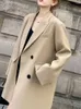 Vrouwen Pakken Insozkdg Lange Mouw Blazers Vrouwen Elegante Effen Kleur Lady Koreaanse Stijl Kantoor Harajuku All-Match Blazer tops