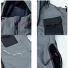 Giacche tattiche in pelle di squalo Uomini Soft Shell militare Giacca antivento impermeabile con cappuccio Uniformi funzionali per esterni Multi-tasche 240103