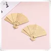 Charms 4PCS 50 35 mm klasyczny otworzony fan Phoenax do DIY Kolczyki Wisiorka Making Akcesoria