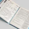 30 60 80 100 páginas a4 pasta informações livro inserir arquivo álbum estudante material de escritório contrato armazenamento documentos saco 240102