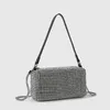 Taille Taschen 2024 Strass Tasche Einzelne Schulter Hohe Qualität Mode Handtasche frauen Kleine Quadrat Großhandel