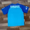 Moda roupas esportivas tops rock hip hop camisetas camisetas masculinas juventude futebol esportes de secagem rápida top listrado cor bloqueando manga curta fã de treinamento uni m