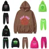 Spider Hoodie Purple Designer Spider 555 Hoodie Tracksuit Jacket SPI5er 555 Fashion Streetwear المطبوعة بالرجال والنساء