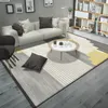 Mattor moderna nordiska mattor vardagsrum dekoration hem sovrum matta soffa soffbord golvmatta tjocka polypropylenmattor och