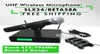 Microfono wireless UHF professionale SLX24BETA58 SLX Cordless 58A Sistema Karaoke portatile Fascia J3 572596Mhz9410095