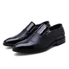 Printemps Oxford hommes d'affaires chaussures en cuir chaussures décontractées souples respirant hommes mocassins chaussures zippées chaussures de conduite à enfiler 240102