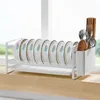 Kitchen Storage Dish Drainer Rack Dishes Utensil Holder For Cutting Boards Lid Bakeware