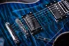 2023 Grote Blue Burst LPS-003 Chitarra elettrica a corpo solido con divisione delle bobine