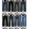 Men Winter Thermal Jeans Snow Warm Stretch Straight Leg Man Fleece Denim Long Pants Quality Blue Gray Classic Dad Trousers 240102