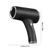 Portable Hair Dryer 2600mah Cordless Lonic Hair Dryer 40500W USB Rechargeable Powerful 2 Gears for Travel Home Dormitory 240102