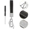 Keychains Bag Charm Racksack Purse Keychain Rhinestone Decorative Pendant
