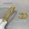 Autobanden nieuw merk klassieke designerarmband gouden kogel smalle versie armband met flexibele klinknagels hoogwaardige echte textuur met originele doos