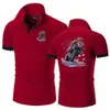 Męskie koszulki polo Tshirt Fabio Quartararo Motorcycle Rider Racing TES Style Lapel Jersey Sportwear Jumbo Size 8xl