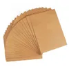 1020 st A4 Kraft Paper File Filder Document Office Bag Organizer Storage Holder School Stationery Supplies 240102