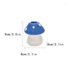 Candle Holders 3Styles Cartoon Mushroom Holder Ceramic Candlestick Stand Fragrance Burner Party Dinner Table Living Room Decor