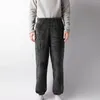 Men's Pants 2024 Autumn Winter Men Thick Warm Flannel Pajama Soft Casual Elastic Waist Drawstring Fleece Sleep Bottoms Homewear Male