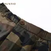 Straight Leg Paratroopers Men and Women The Same Autumn Outdoor Camouflage Multi-pocket Cargo Casual Pants Men