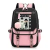 Spy X Family Anya Fireger Anime Bags Bags Girls Kawaii Manga Cartoon Children Bookbag Waterproof School to dla dzieci Prezenty 240102