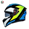 Casques Moto AGV Moto Design sécurité confort Agv K5s double lentille Anti-buée casque de voiture de sport complet équipement de Moto respirant GKBL