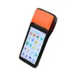 Wifi 3G Bluetooth GPRS Handheld Android 7.1 With 58mm Thermal Printer