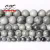 Pulseiras 5a pedras preciosas naturais águia olho falcão olho contas redondas soltas para fazer jóias diy charme pulseira acessórios 6 8 10 12mm 15"