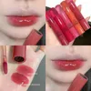 Lucidalabbra Rossetto liquido idratante Tinta rossa sexy Succo scintillante Specchio Acqua Cosmetici coreani