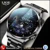 Watches Lige 2022 Yeni NFC Bluetooth Calling Smart Watch Men Sports Fiess İzleme Akıllı Saat Kalp Hızı Akıllı Saat Android IOS