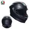 Helmen Moto AGV Motorontwerp Veiligheid Comfort Agv K6s e-helm voor heren Dames Anticondens Seizoen Race Fietsen en hardlopen Alle helmen Universeel P40J