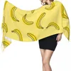 Scarves Winter Tassel Scarf Bananas Women Cashmere Neck Head Warm Pashmina Lady Shawl Wrap Bandana