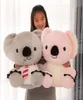 Dorimytrader New Lovely Soft Animal Koala Plush Toy Big Stuffed Cartoon Koalas Pillow Kids Play Doll Present 20inch 50cm DY6095206271