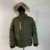 Parkas pour hommes Parka pour hommes doudounes d'hiver canadiennes Parka à capuche manteau épais veste messieurs réchauffe les manteaux froids Protection coupe-vent vêtements d'extérieur XS-3XL