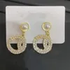 Top Earring Pearl Design Earrings for Woman Fashion Charm Earrings Gift Jewelry