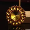 Spille Dmari Donna Stile Boemia Design 5 colori Grandi strass Spille da bavero Distintivo di cristallo Accessori di gioielli di lusso