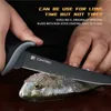 DXTOOLS couteau à filet de pêche flexible conique de 7 pouces et 9 pouces avec poignée antidérapante