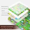 Baby Play Mat Waterproof XPE Soft Floor Playmat Foldable Crawling Carpet Kid Game Activity Rug Folding Blanket Educational Toys 240102